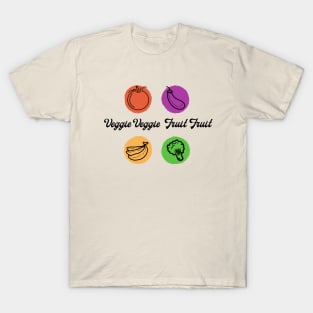 Veggie Veggie Fruit Fruit Tee T-Shirt